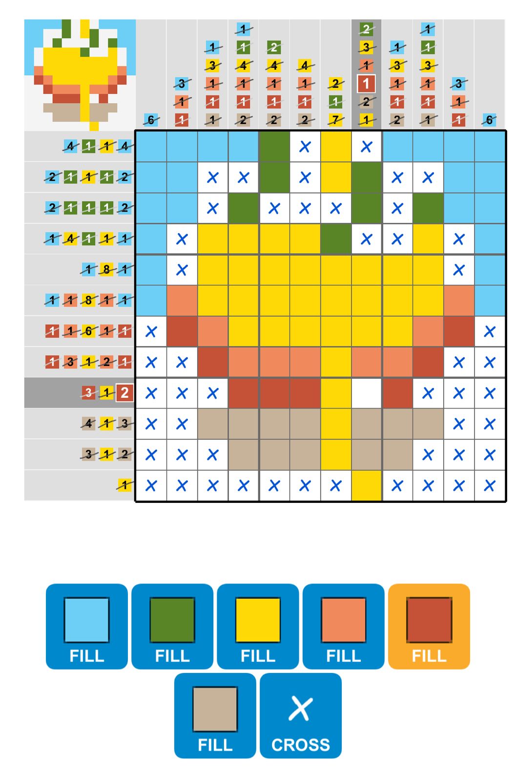 Puzzle Page Picture Cross December 3 2024