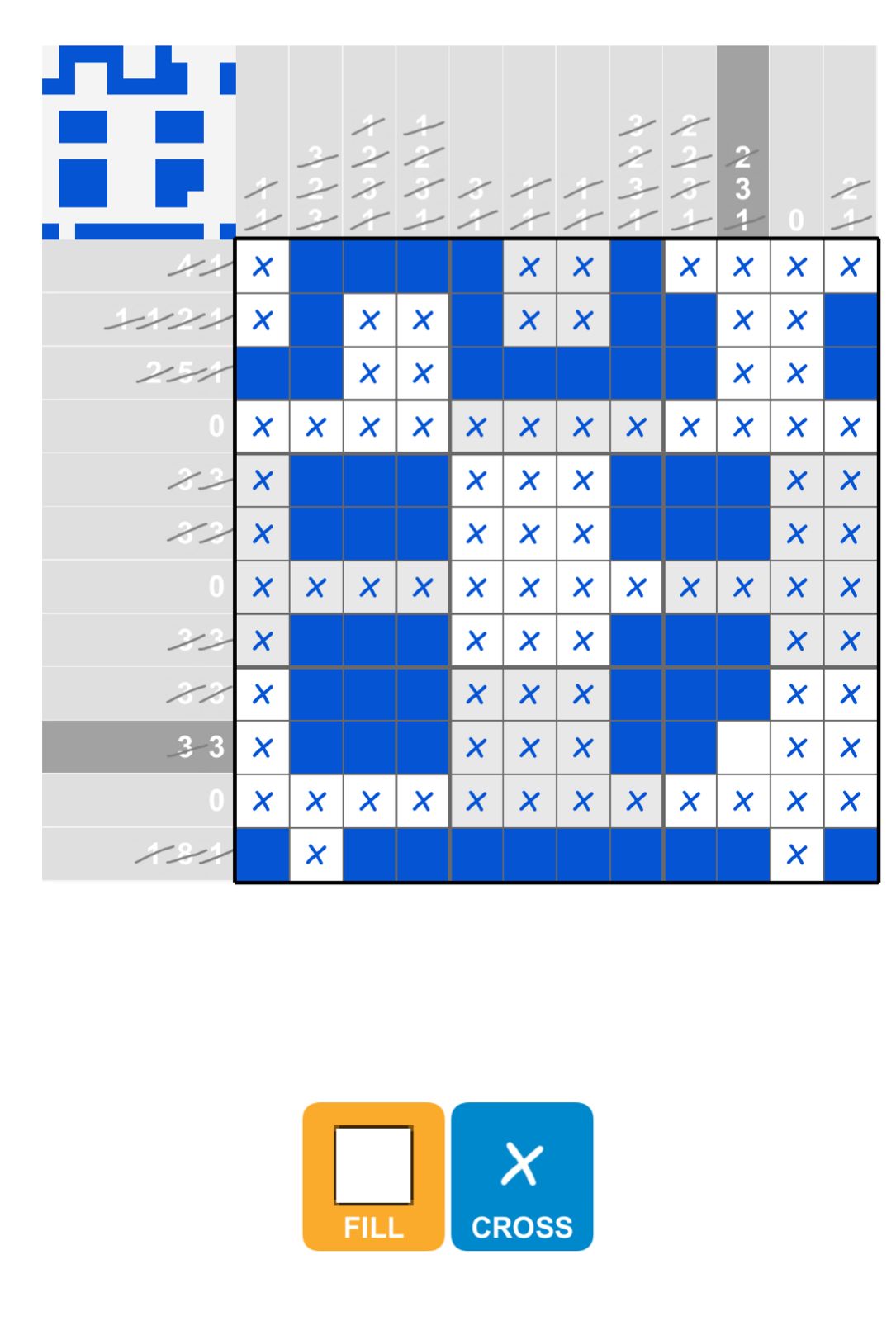 Puzzle Page Picture Cross January 1 2025