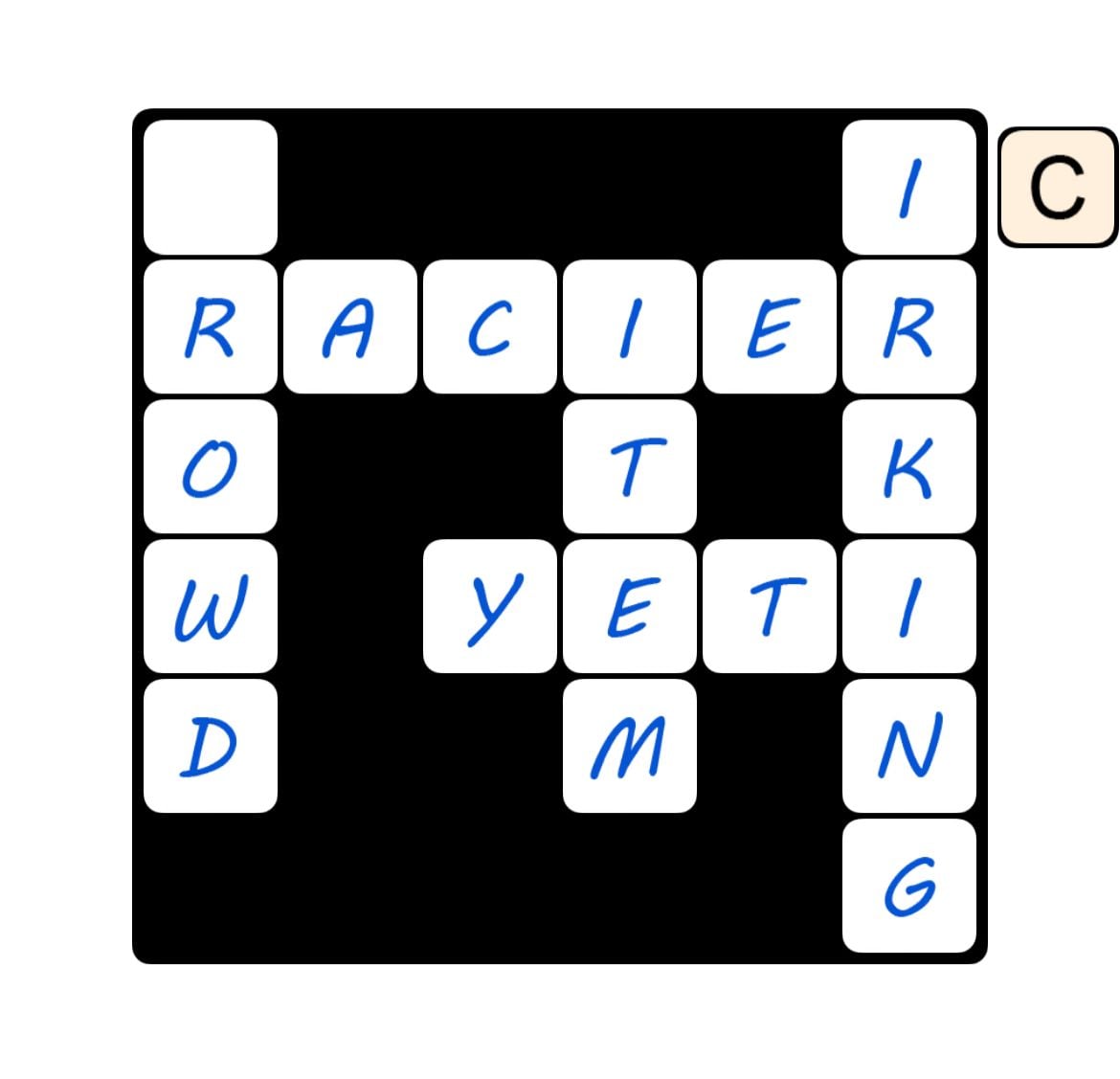 Puzzle Page Word Slide December 30 2024