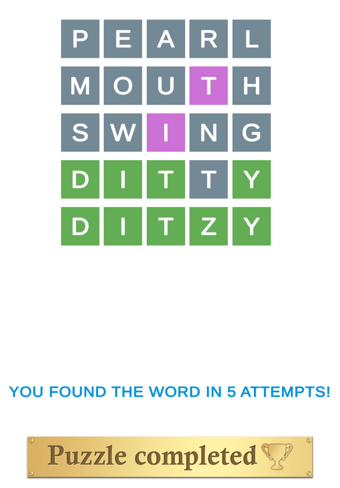 Puzzle Page Wordy December 15 2024