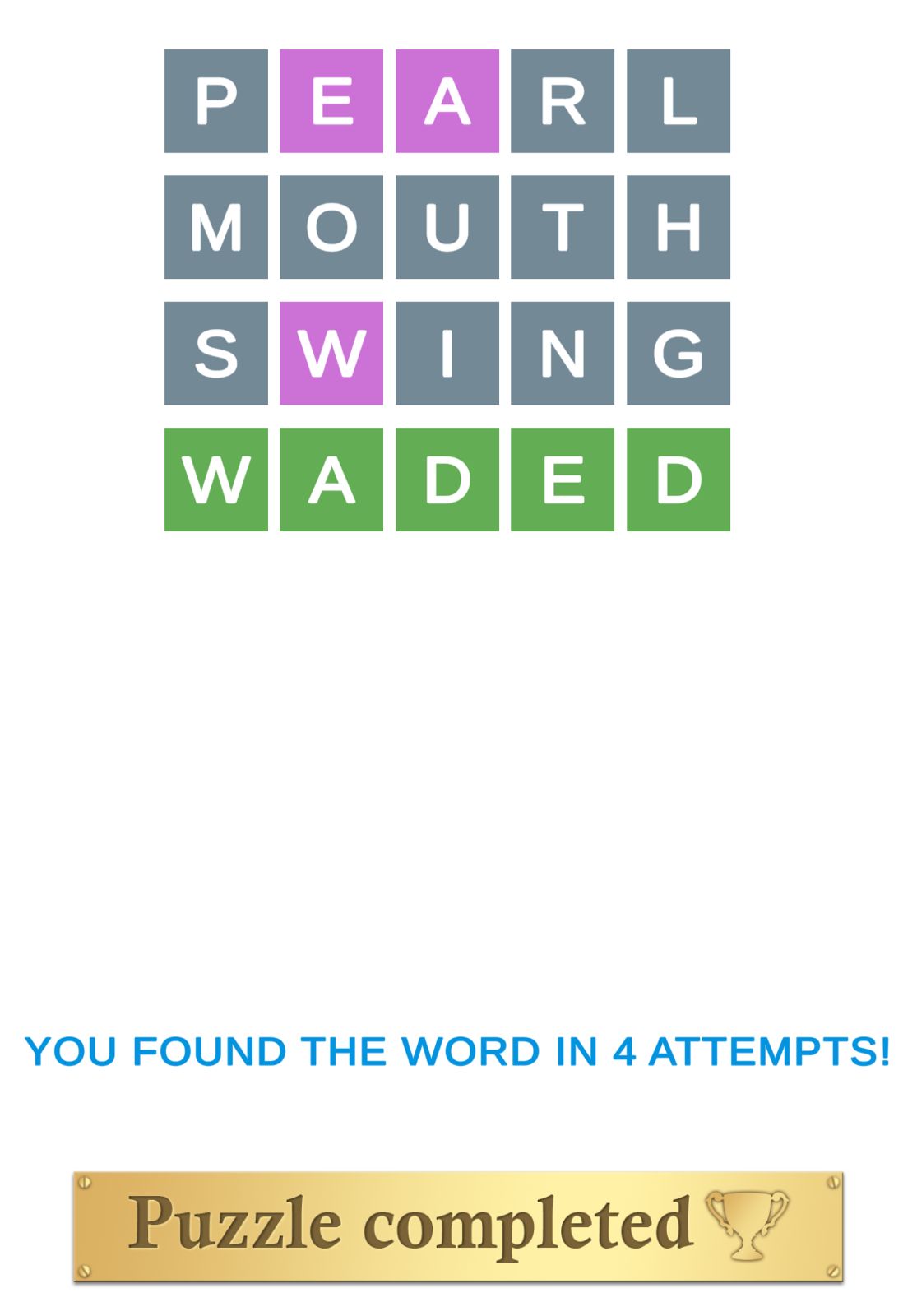 Puzzle Page Wordy December 30 2024