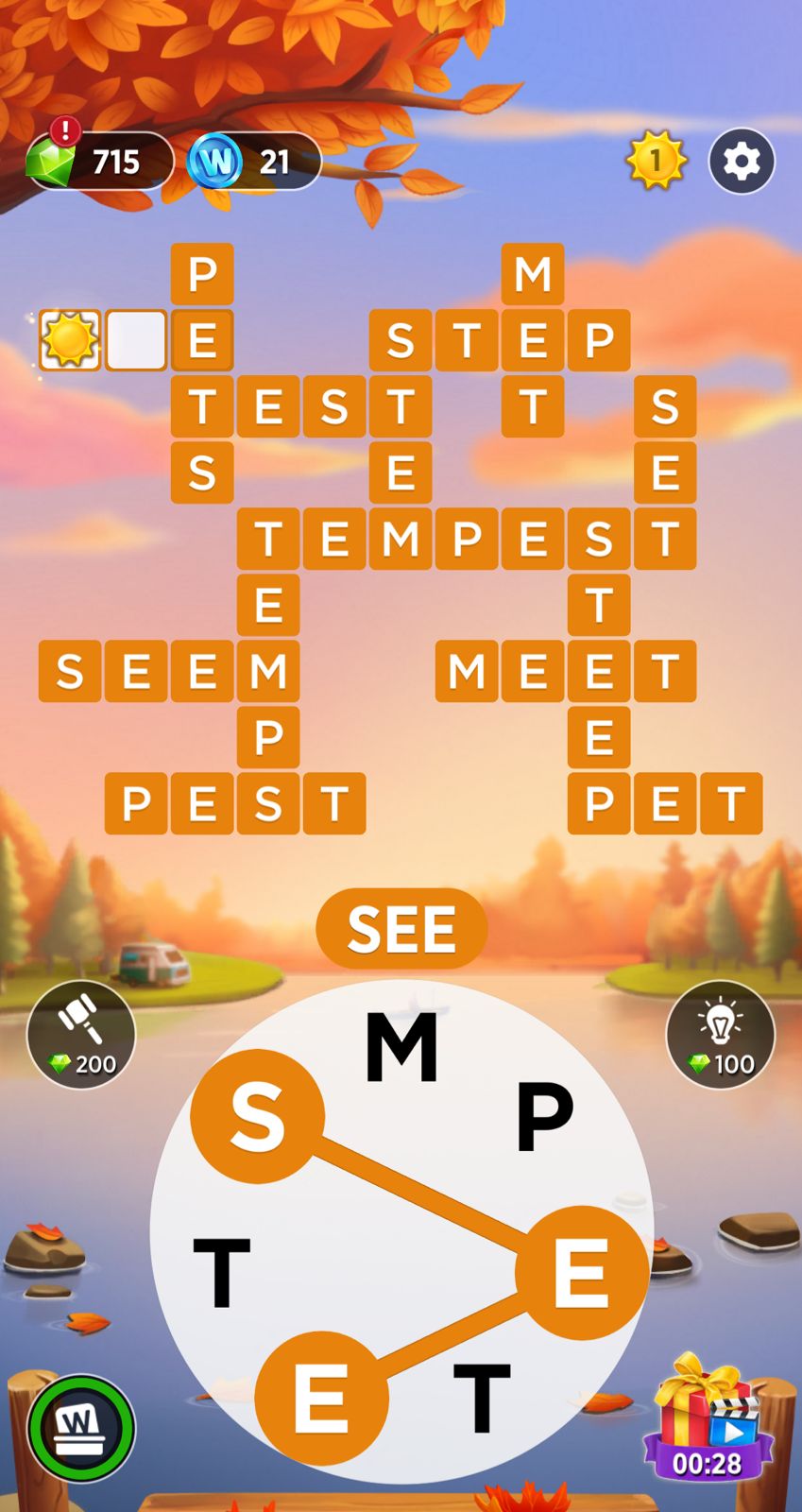 Words of Wonders (WOW) Daily Puzzle December 16 2024