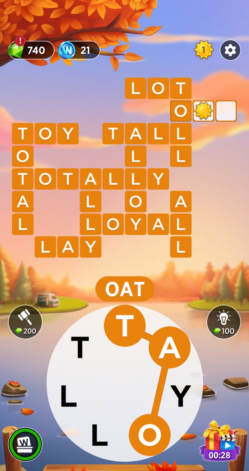 Words of Wonders (WOW) Daily Puzzle December 19 2024