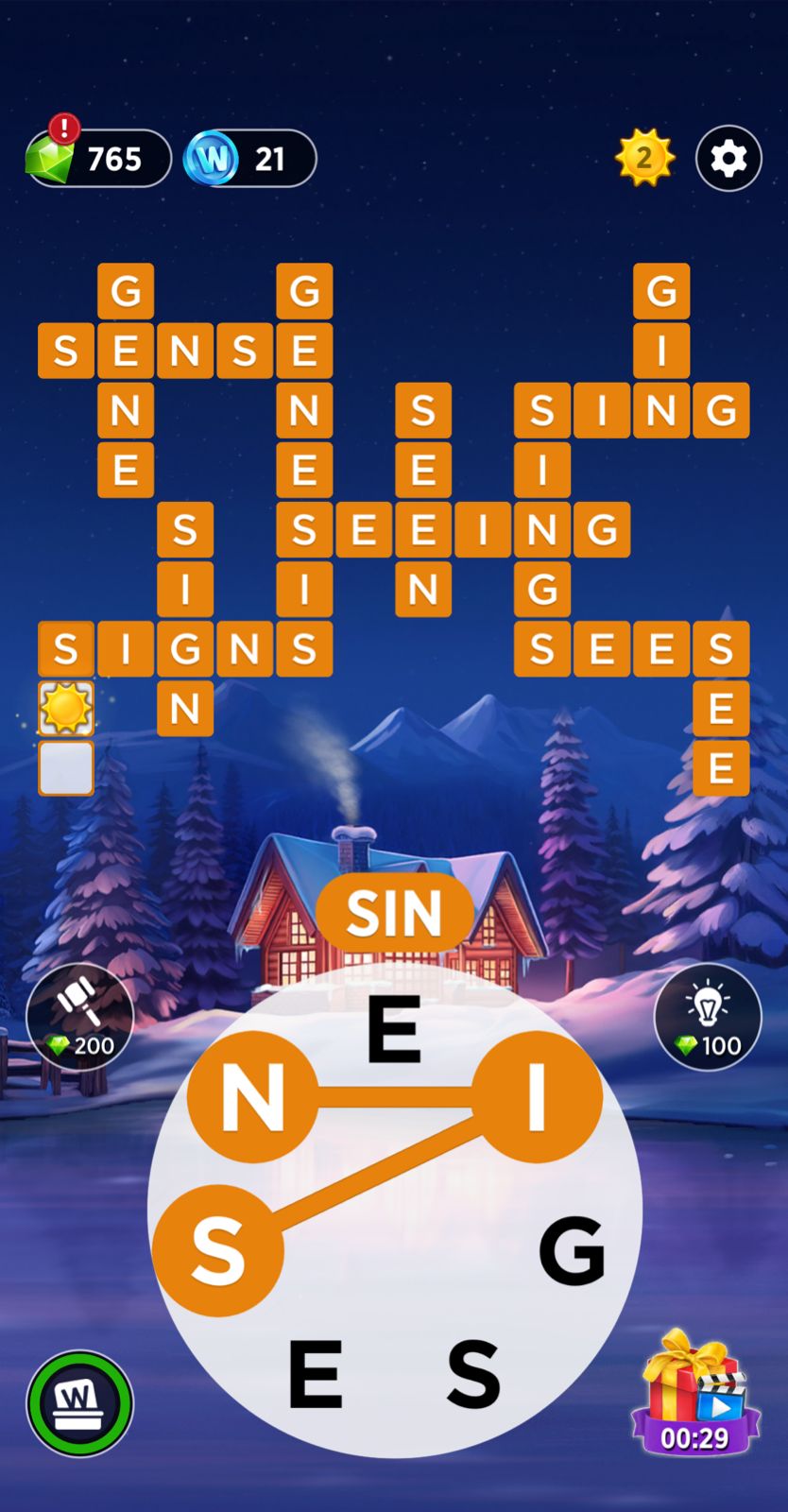 Words of Wonders (WOW) Daily Puzzle December 31 2024