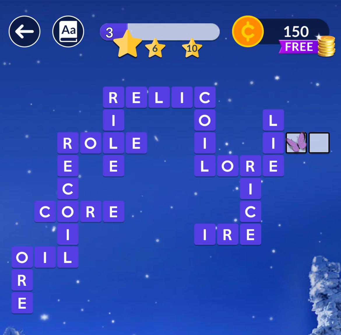 Wordscapes December 13 2024