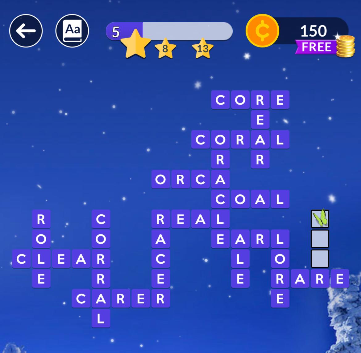 Wordscapes December 17 2024