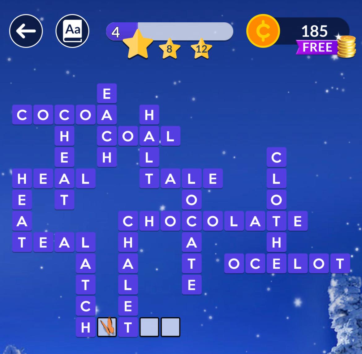 Wordscapes December 21 2024