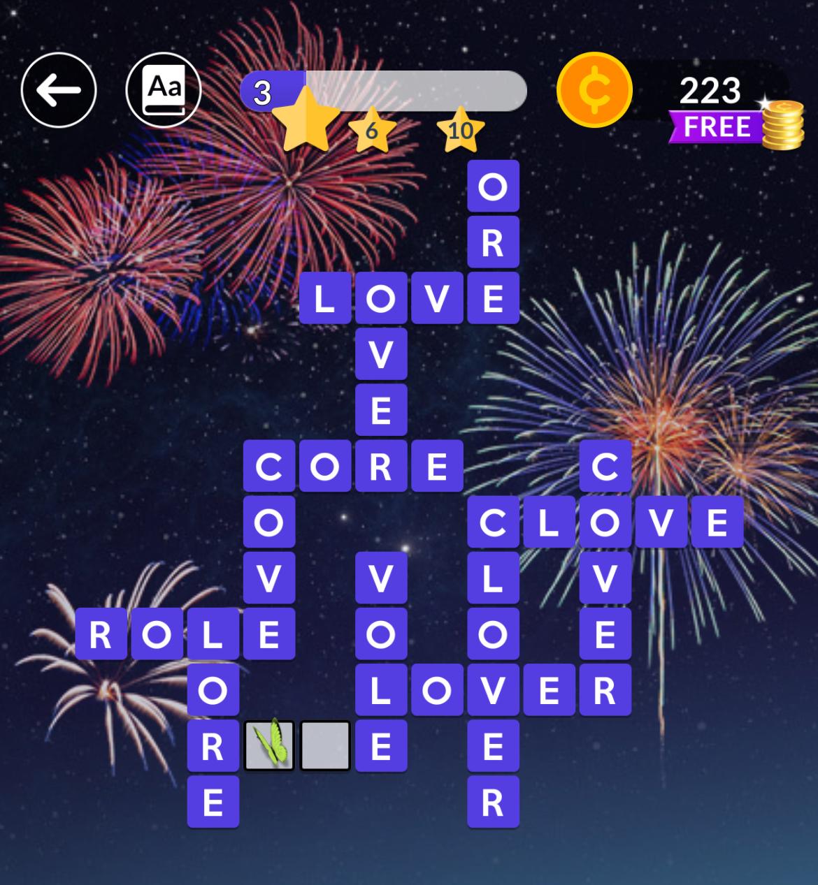 Wordscapes January 1 2025