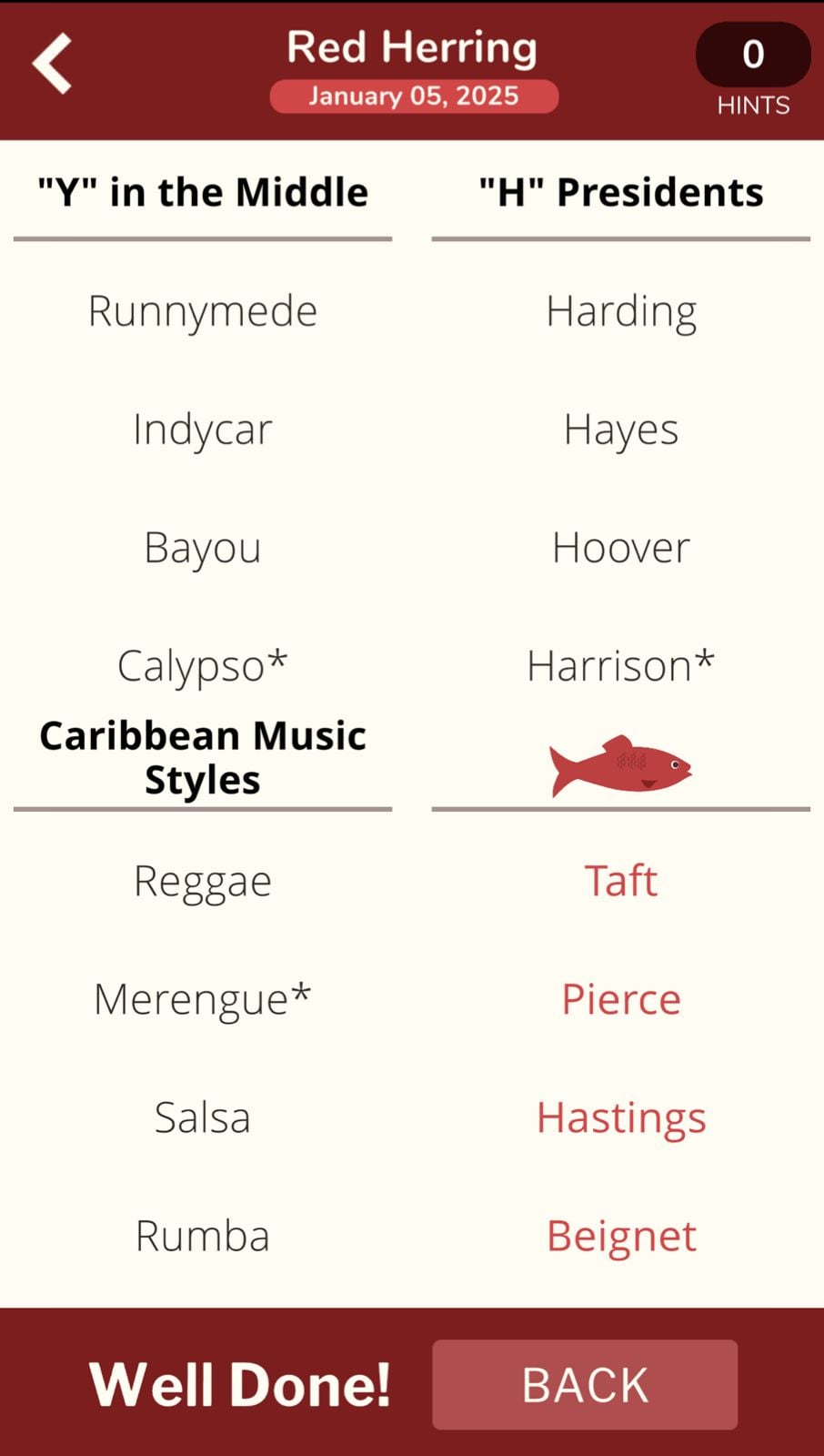 7 Little Words Red Herring January 5 2025