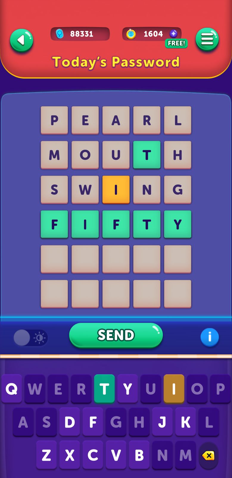 CodyCross Password January 7 2025