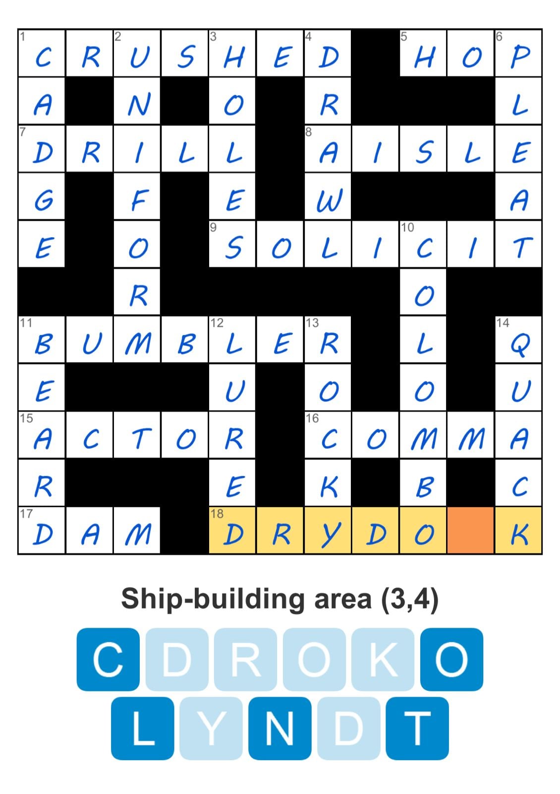 Puzzle Page Crossword January 2 2025