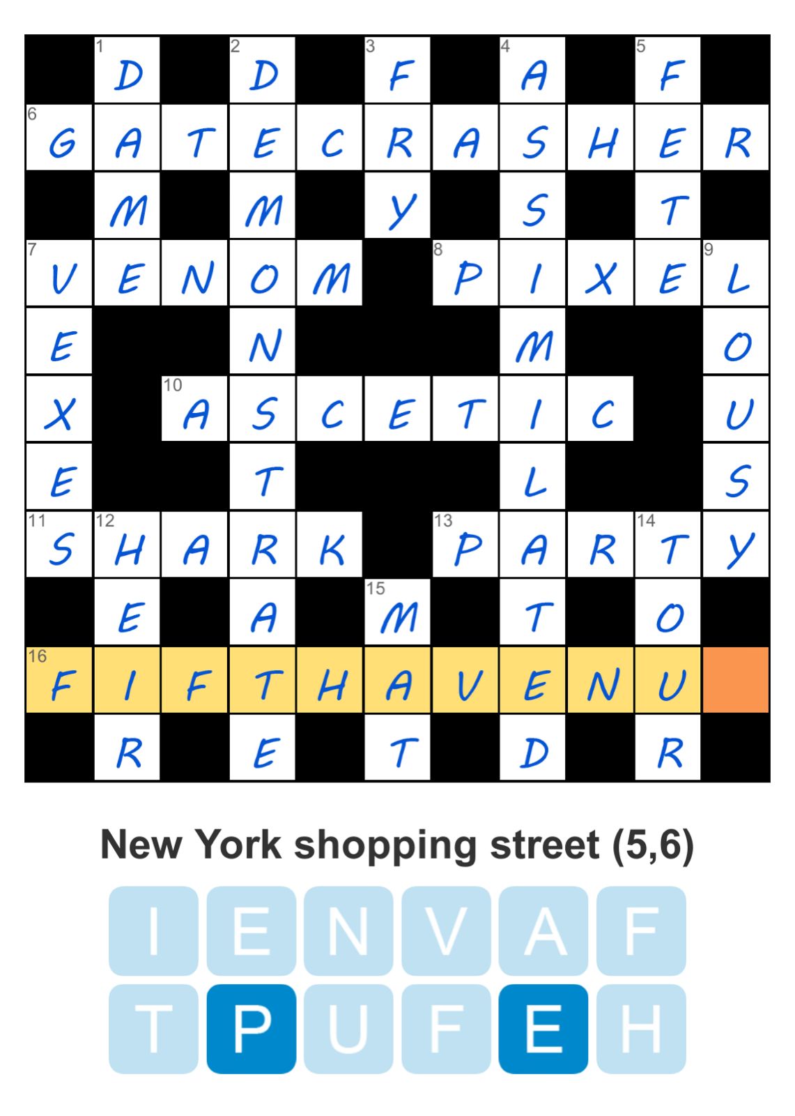 Puzzle Page Crossword January 6 2025