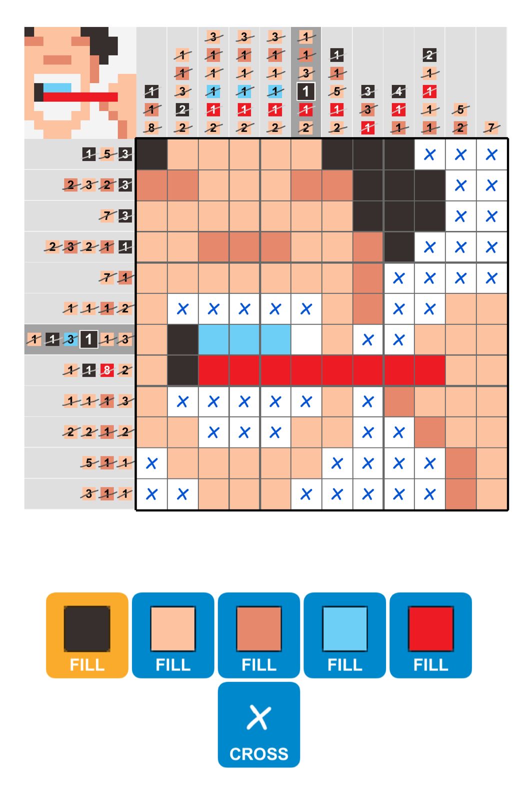 Puzzle Page Picture Cross January 4 2025