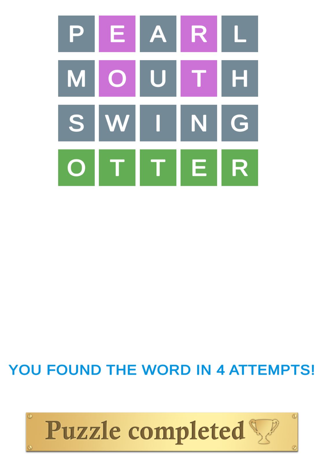 Puzzle Page Wordy January 2 2025