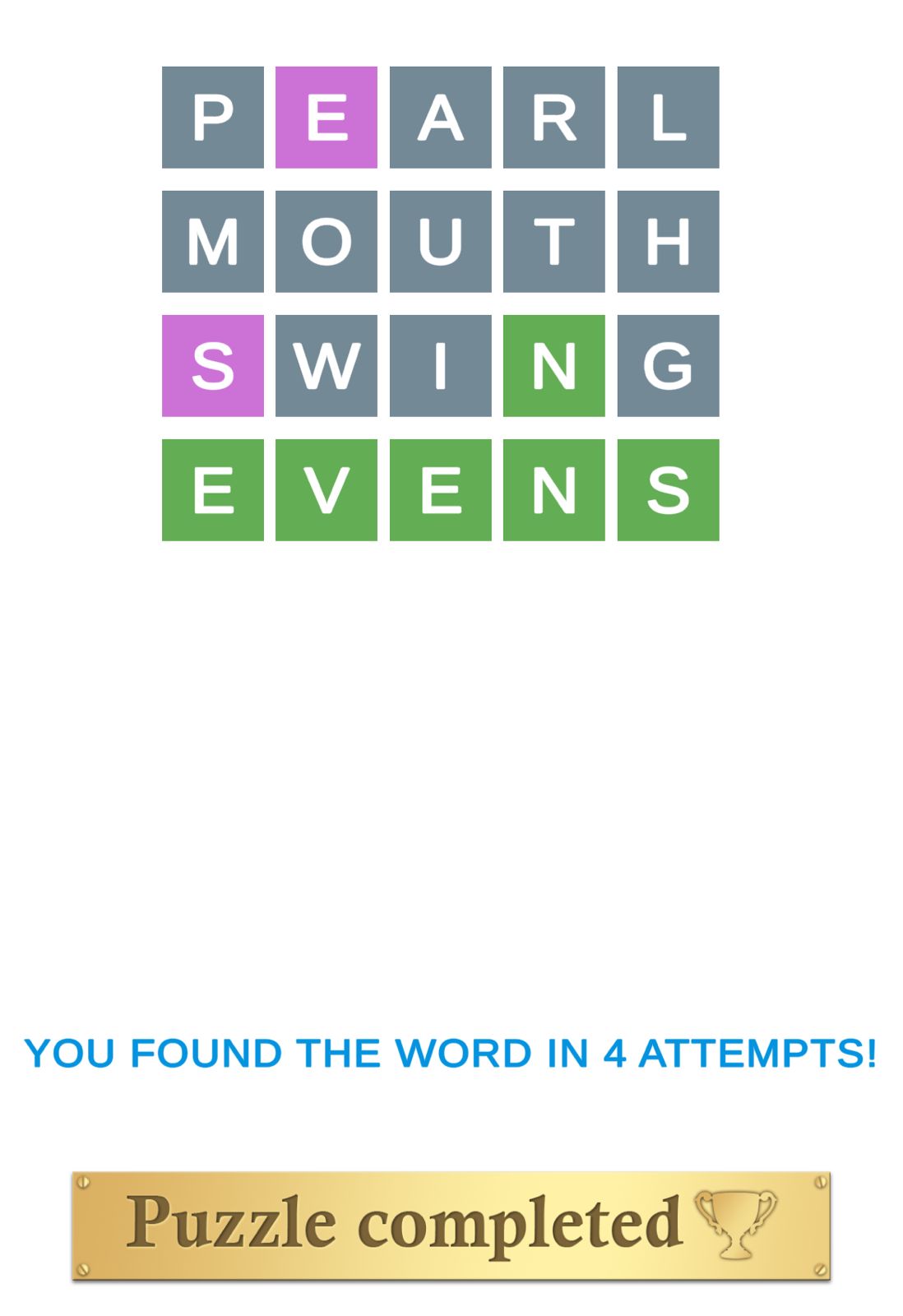 Puzzle Page Wordy January 3 2025