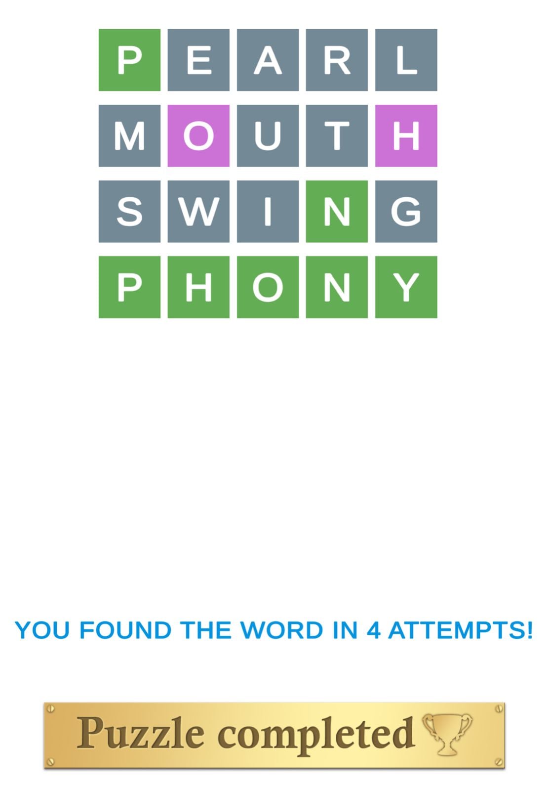 Puzzle Page Wordy January 4 2025