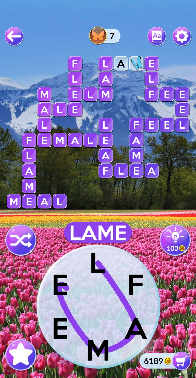 Wordscapes In Bloom Daily January 7 2025