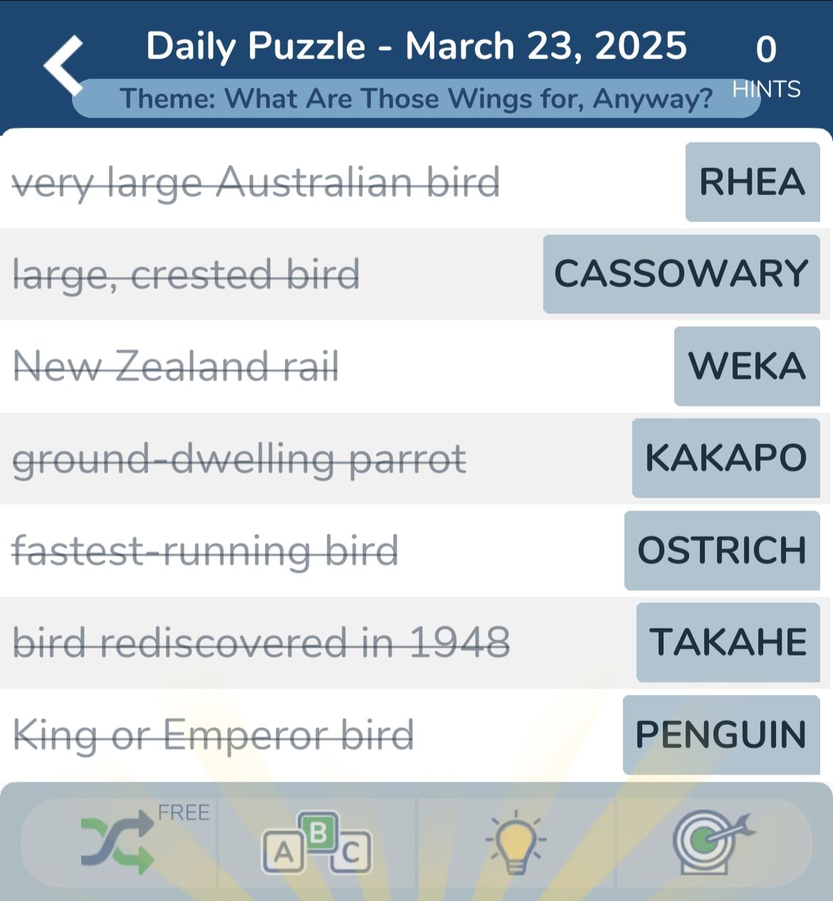 7 Little Words March 23 2025