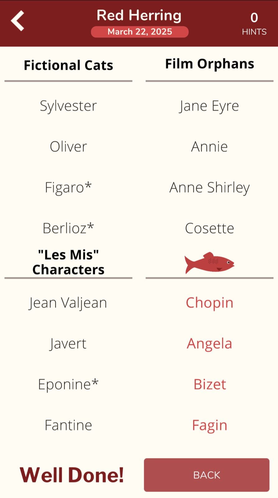 7 Little Words Red Herring March 22 2025