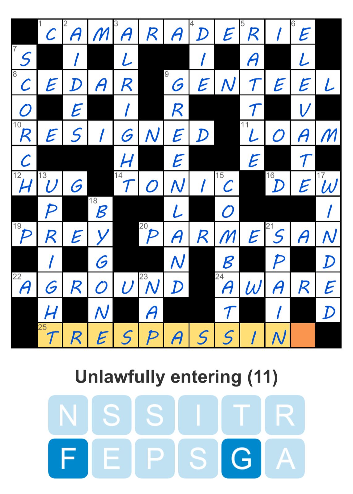 Puzzle Page Challenger March 30 2025