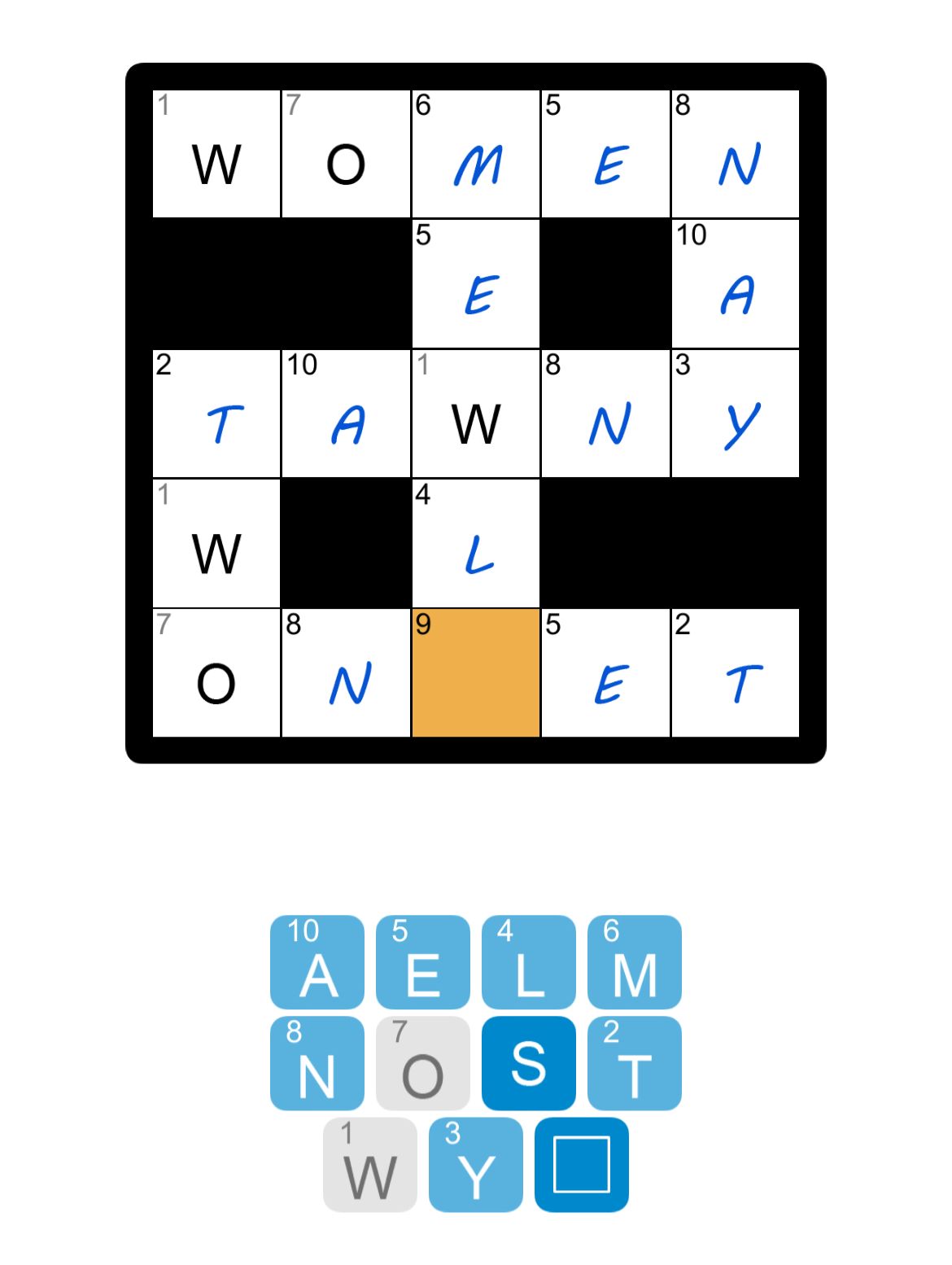 Puzzle Page Codeword March 26 2025
