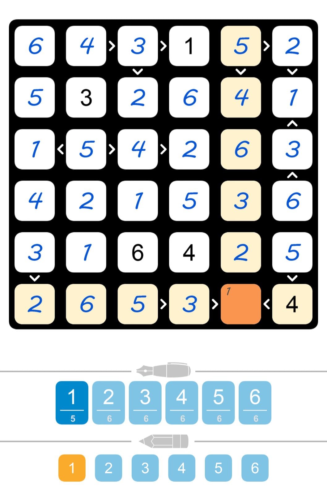 Puzzle Page Futoshiki March 29 2025 Puzzle Page Futoshiki March 29 2025