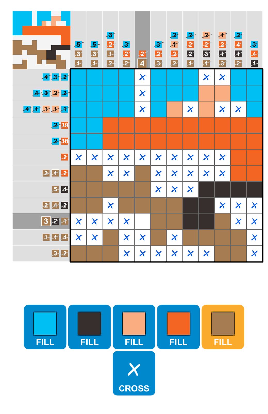 Puzzle Page Picture Cross April 1 2025