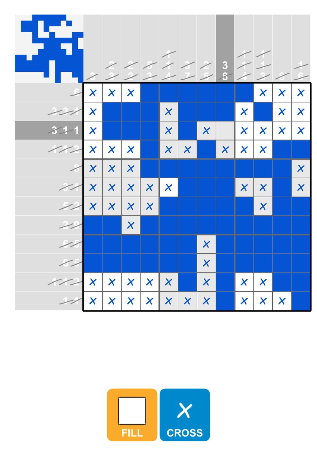Puzzle Page Picture Cross March 26 2025