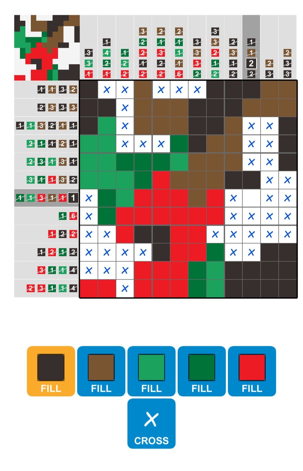 Puzzle Page Picture Cross March 29 2025