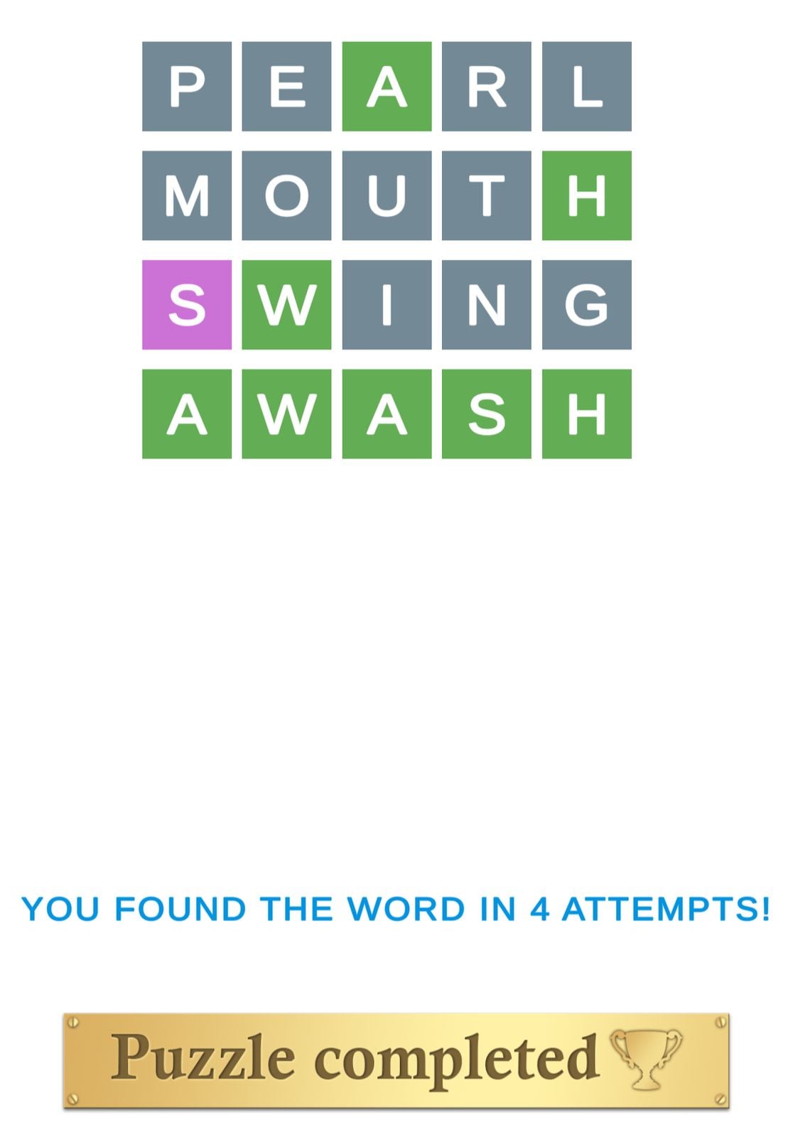 Puzzle Page Wordy March 22 2025