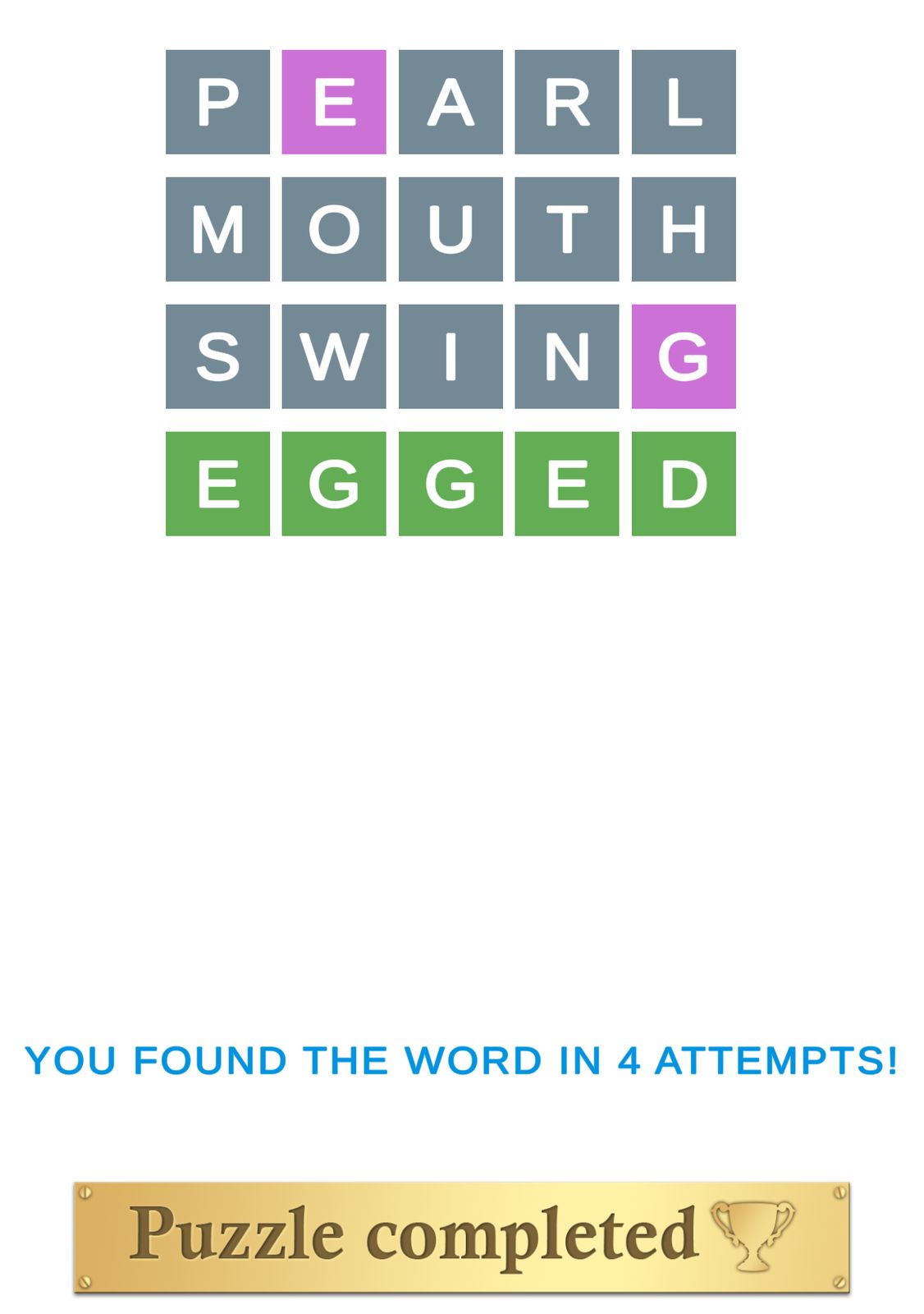 Puzzle Page Wordy March 26 2025