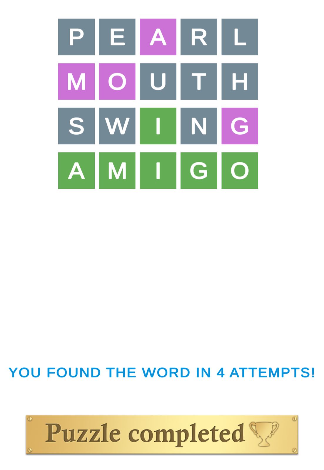 Puzzle Page Wordy March 30 2025