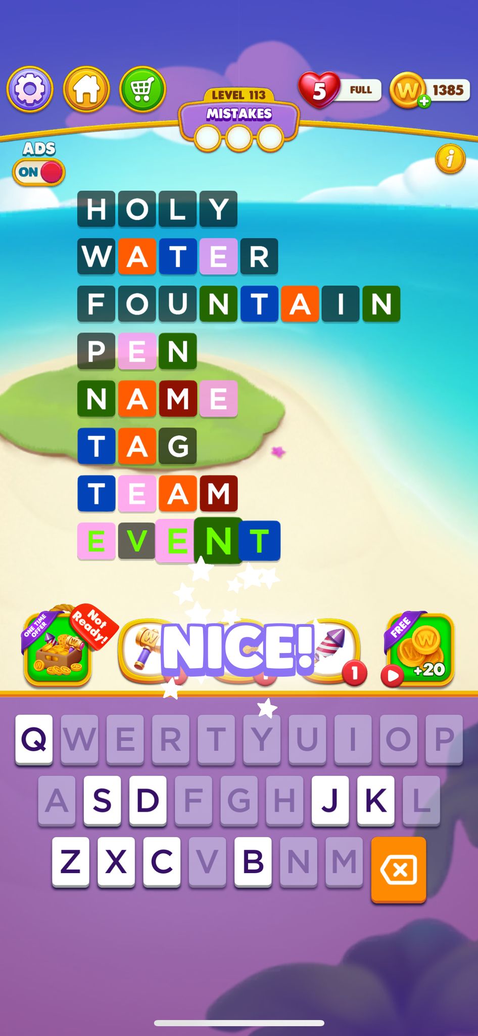 Word Chain Level 113