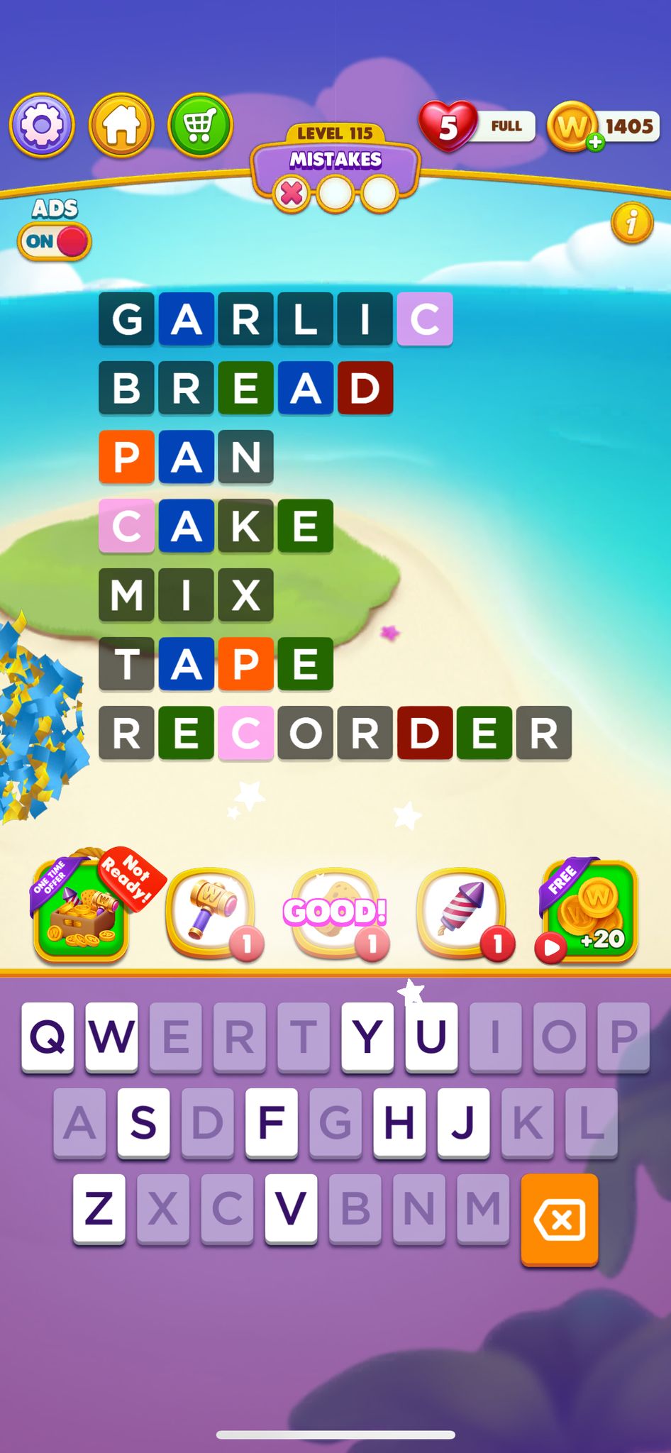 Word Chain Level 115