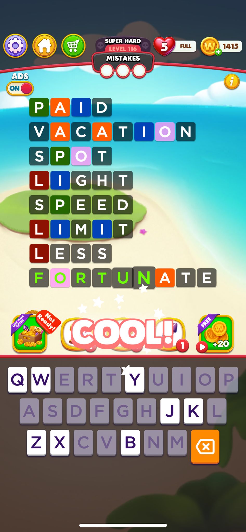 Word Chain Level 116