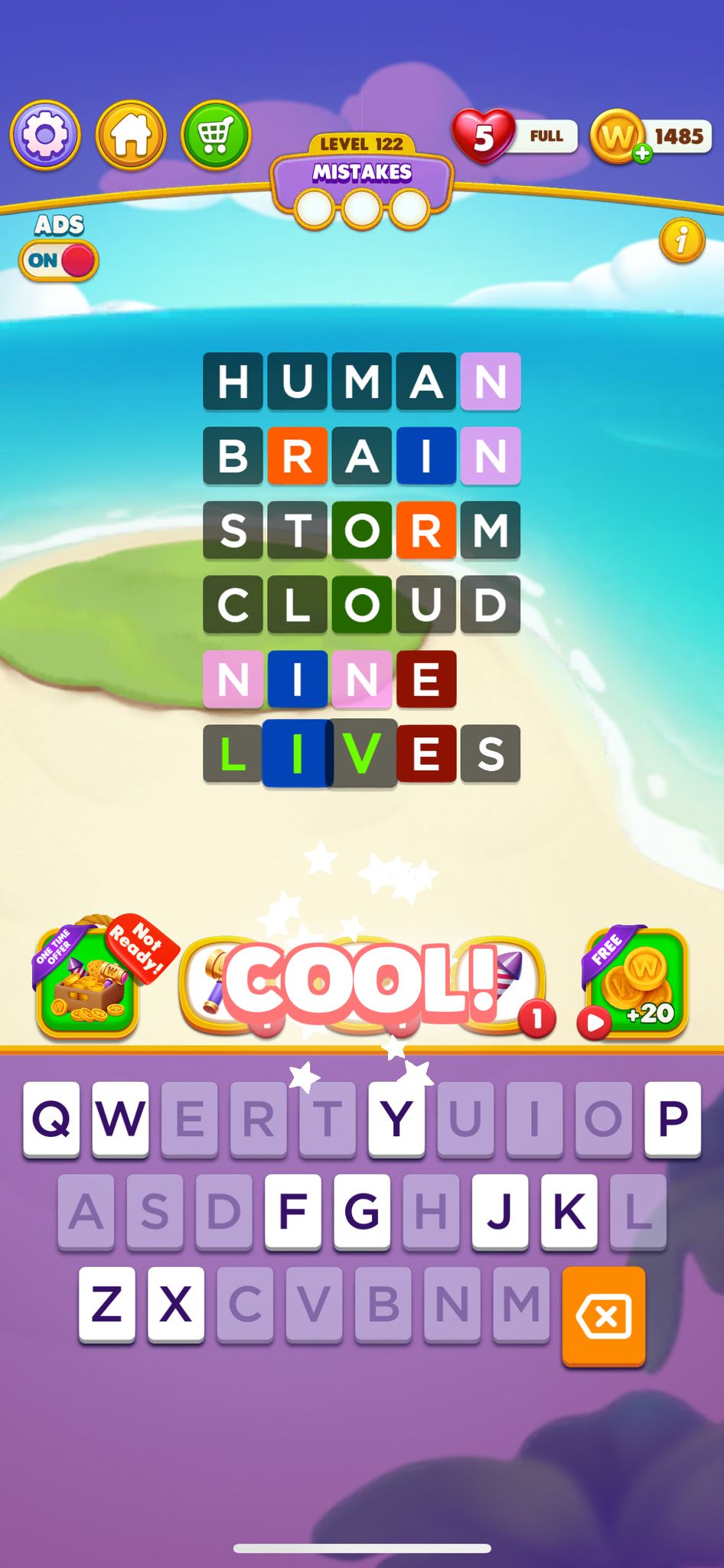Word Chain Level 122