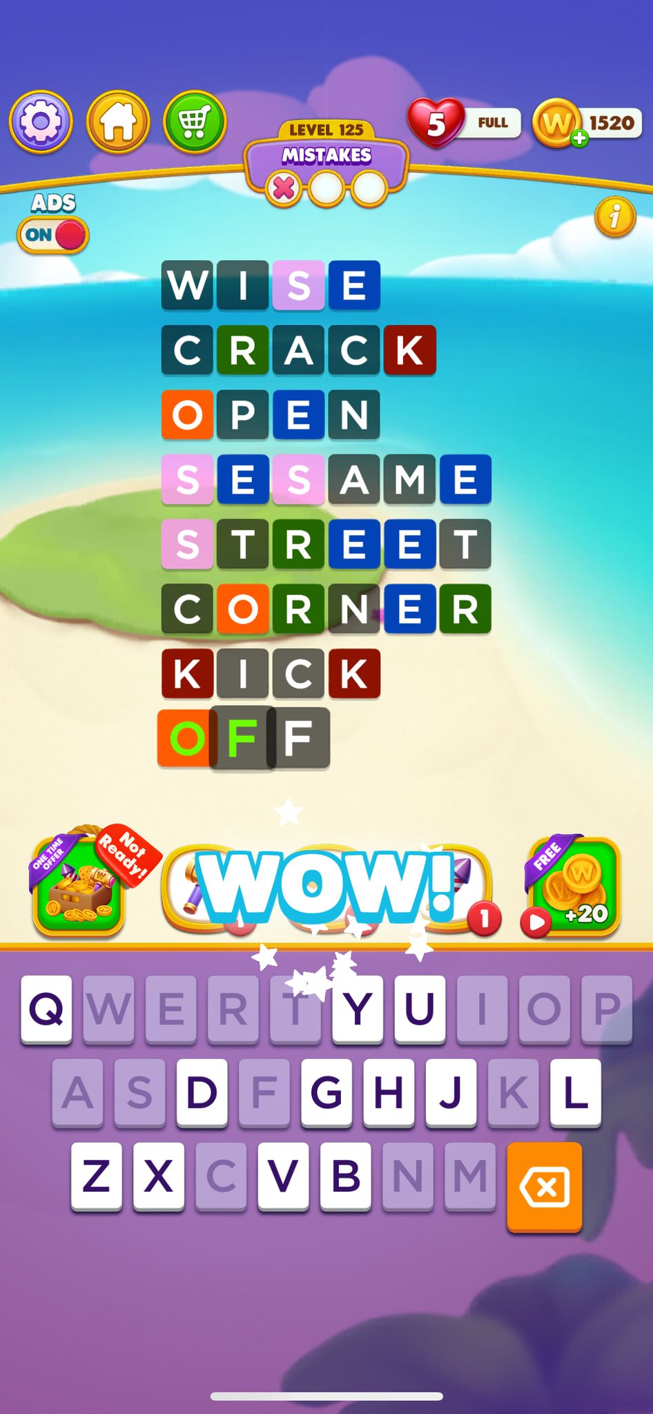 Word Chain Level 125