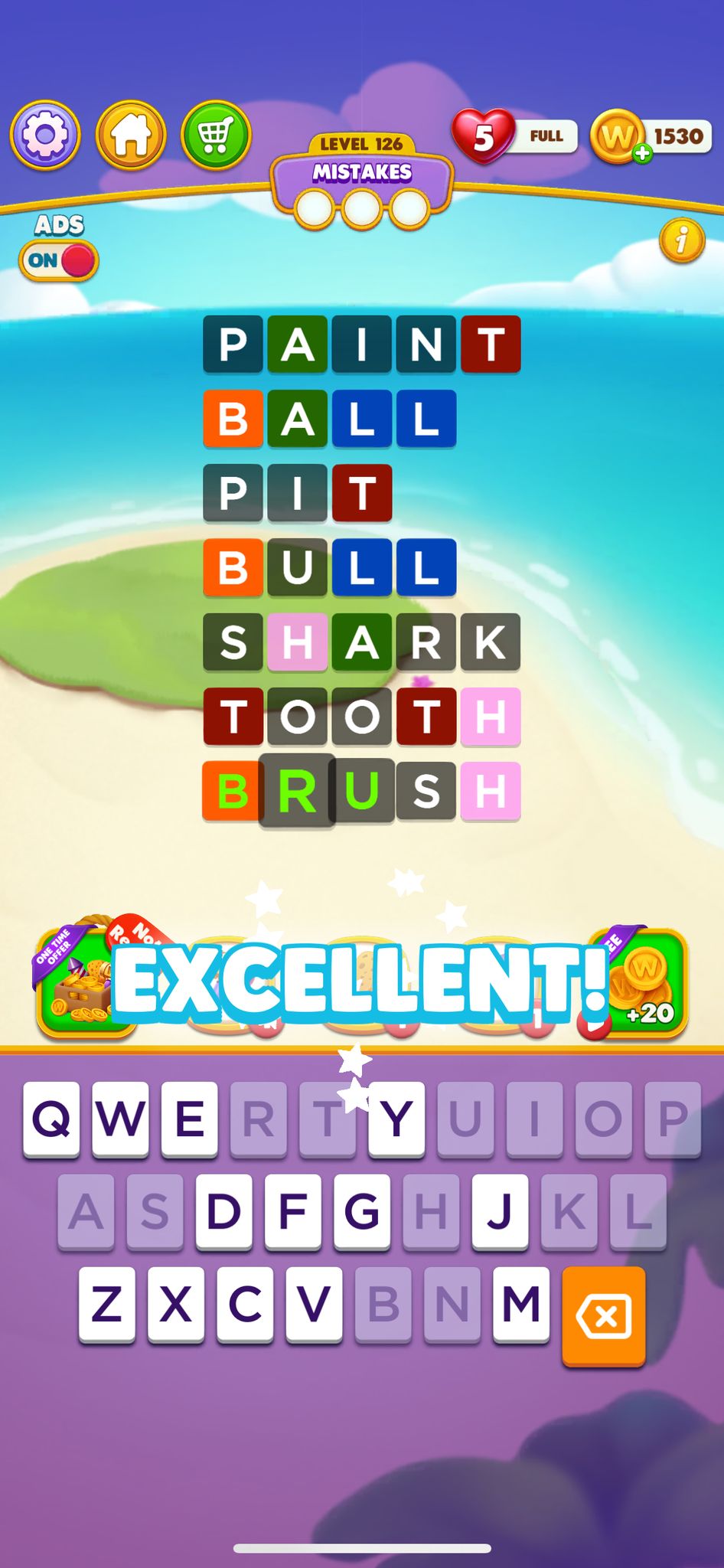 Word Chain Level 126