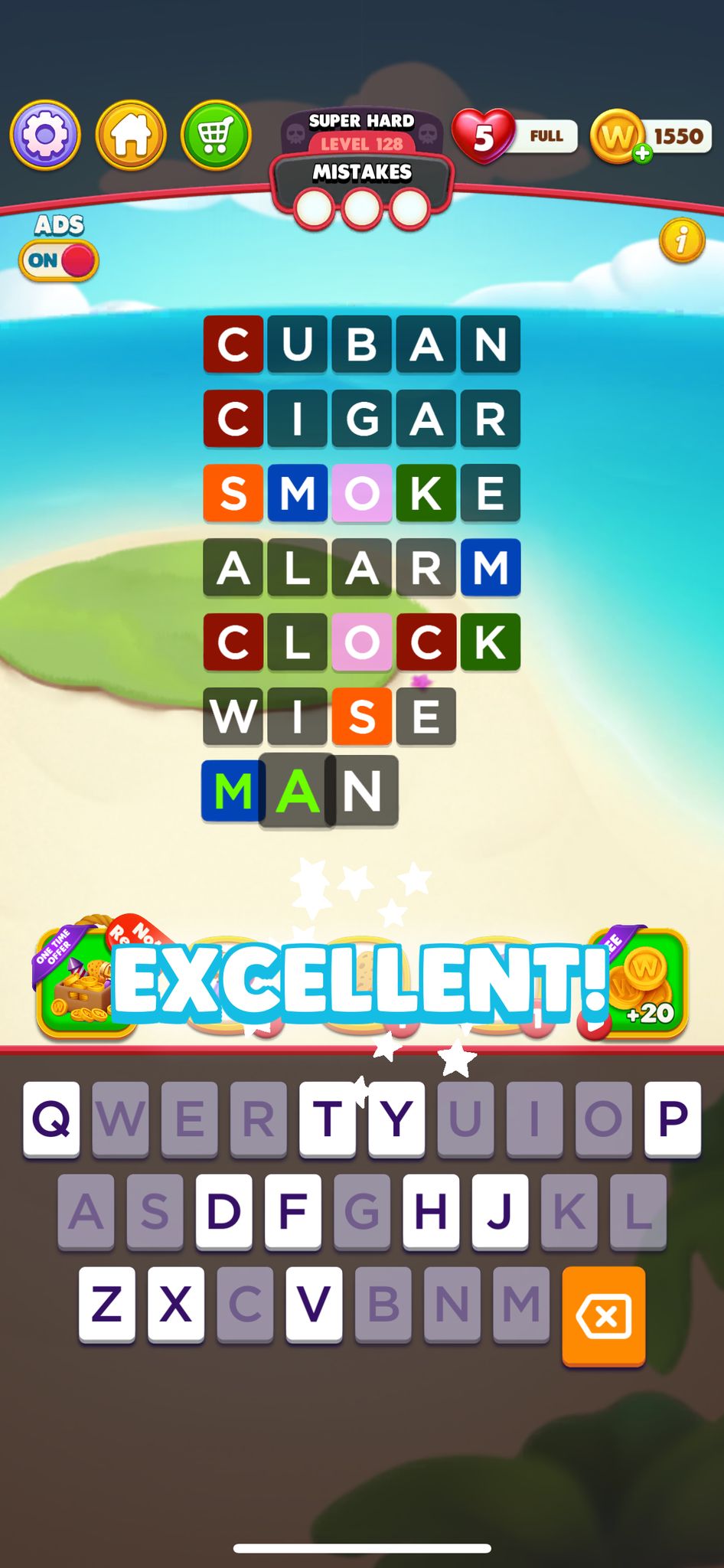 Word Chain Level 128