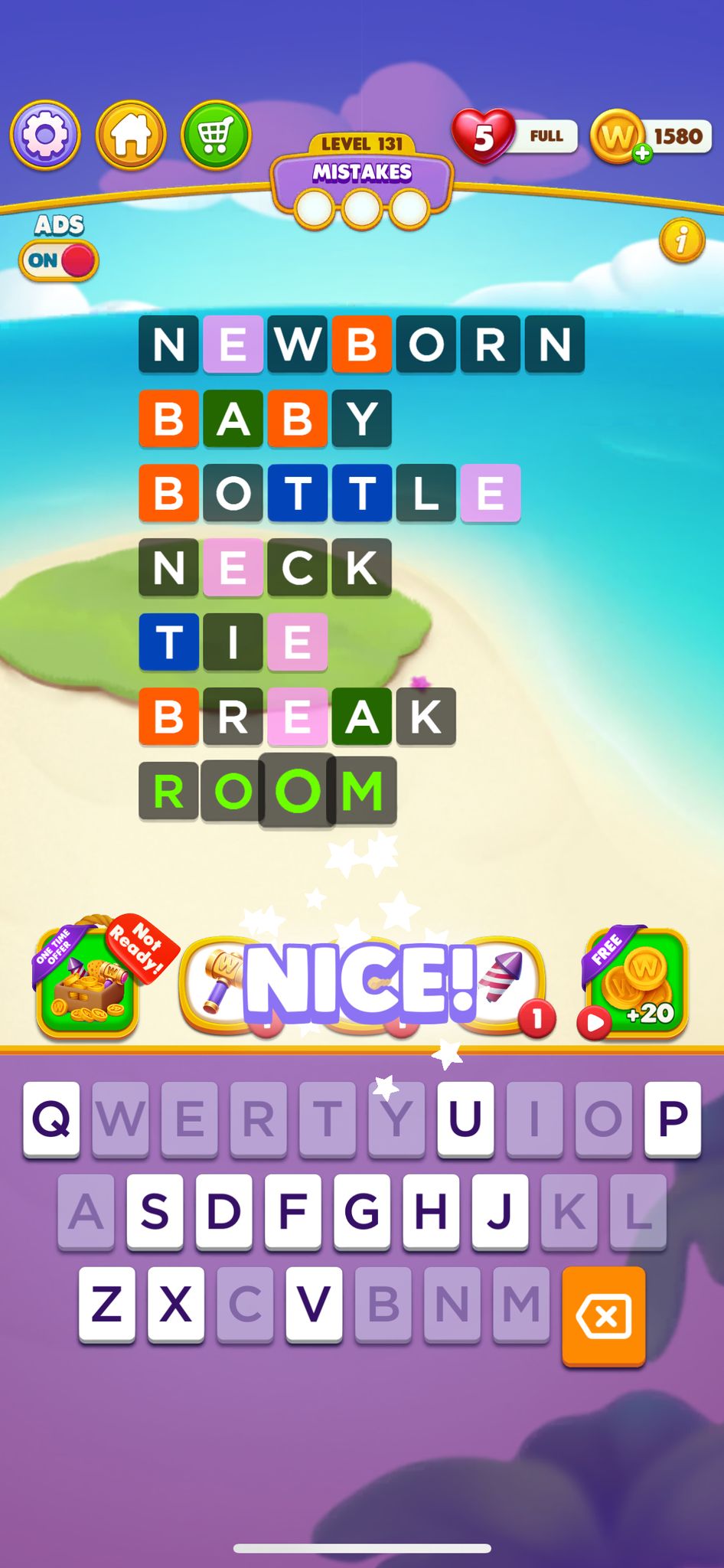 Word Chain Level 131
