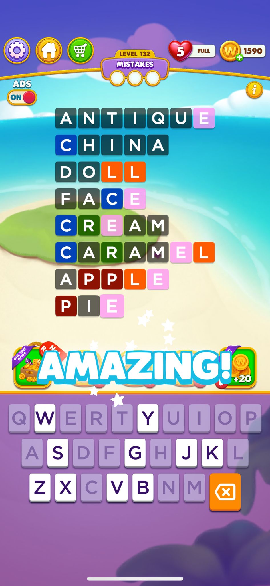 Word Chain Level 132