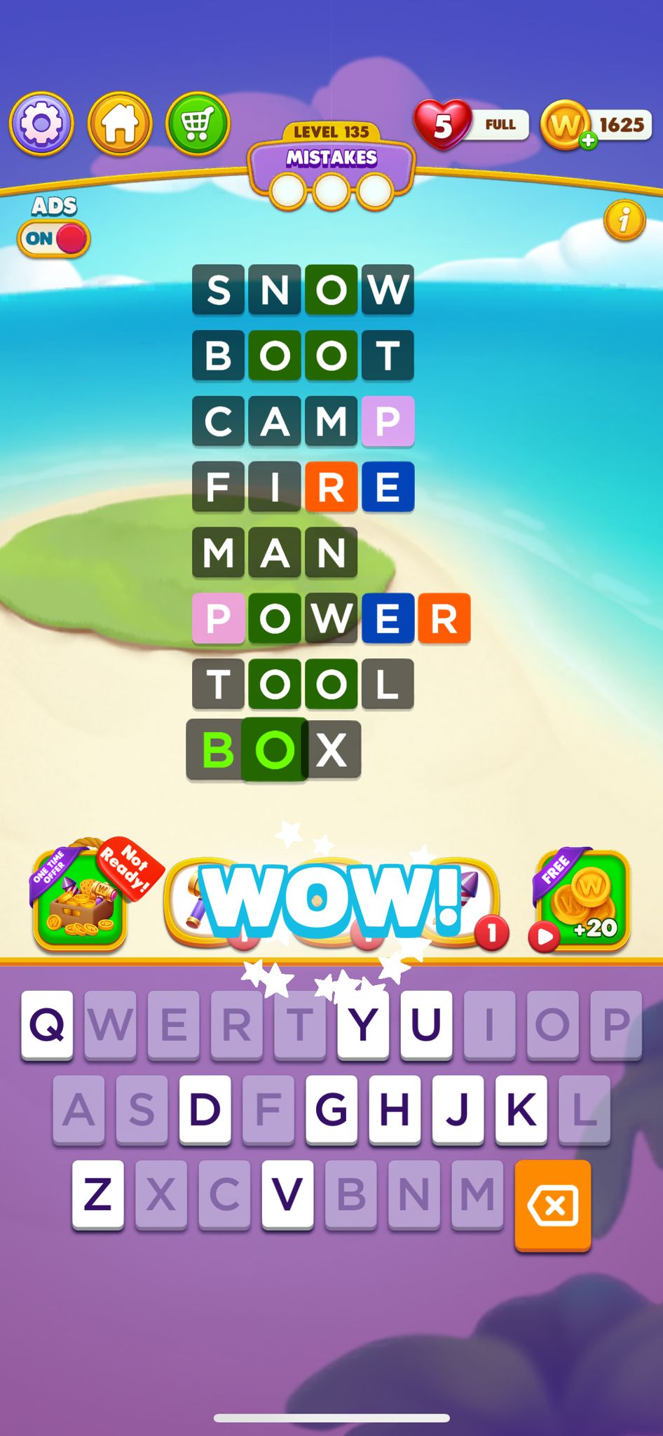 Word Chain Level 135