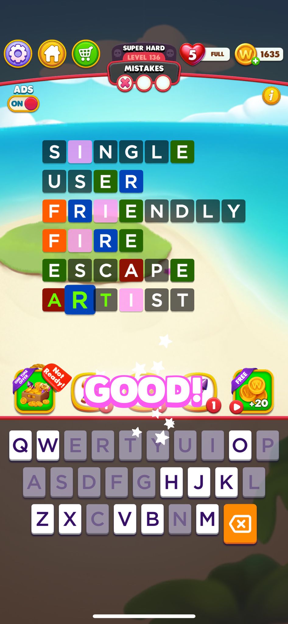 Word Chain Level 136