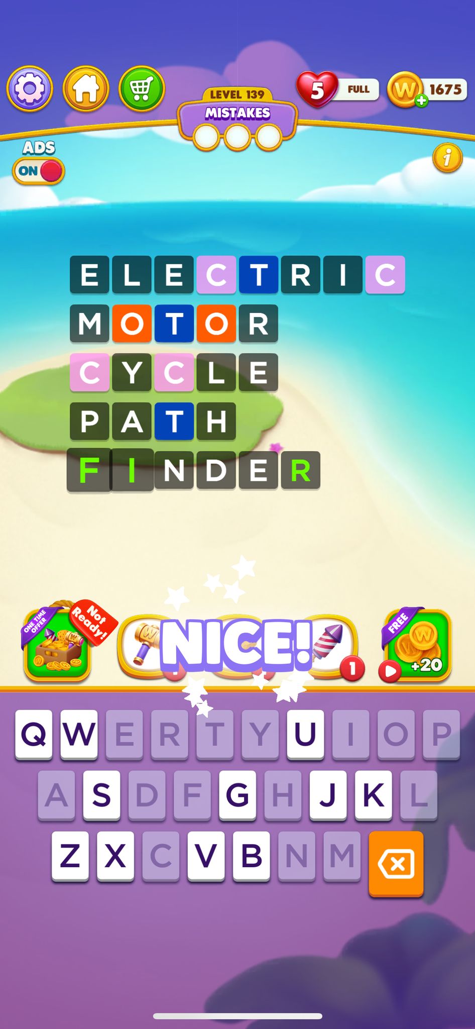 Word Chain Level 139
