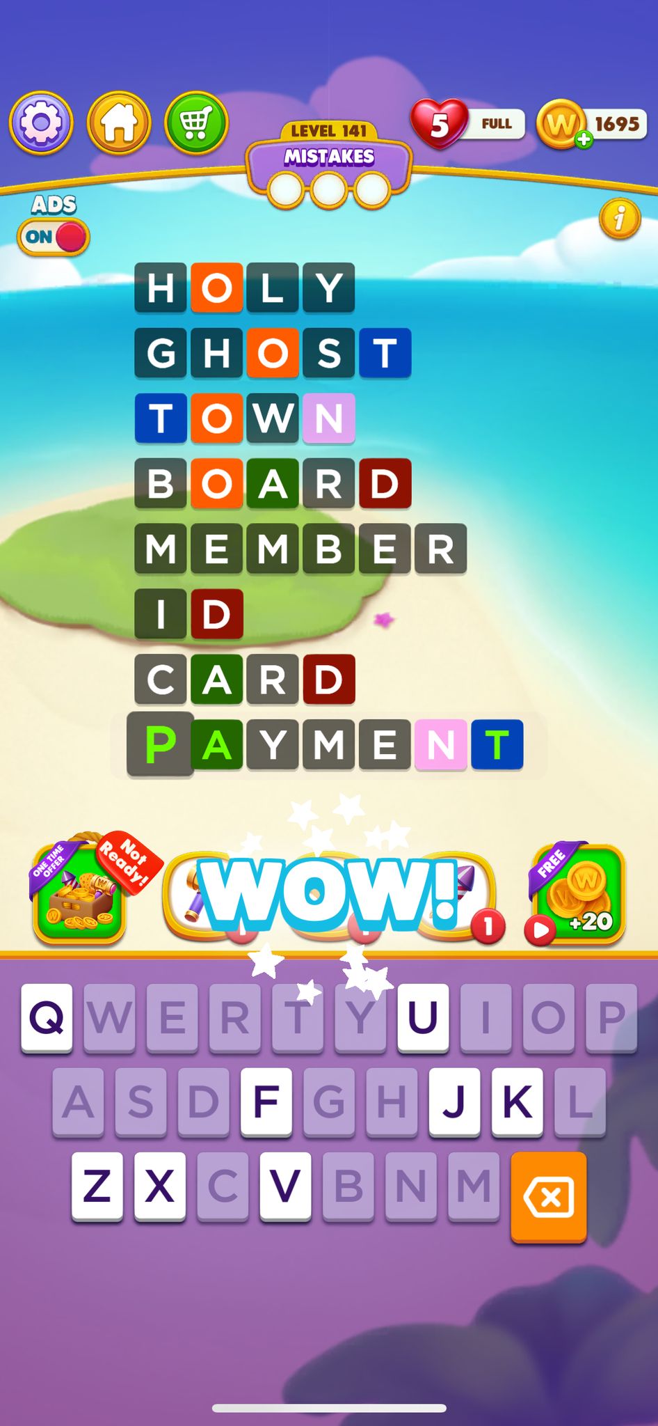 Word Chain Level 141