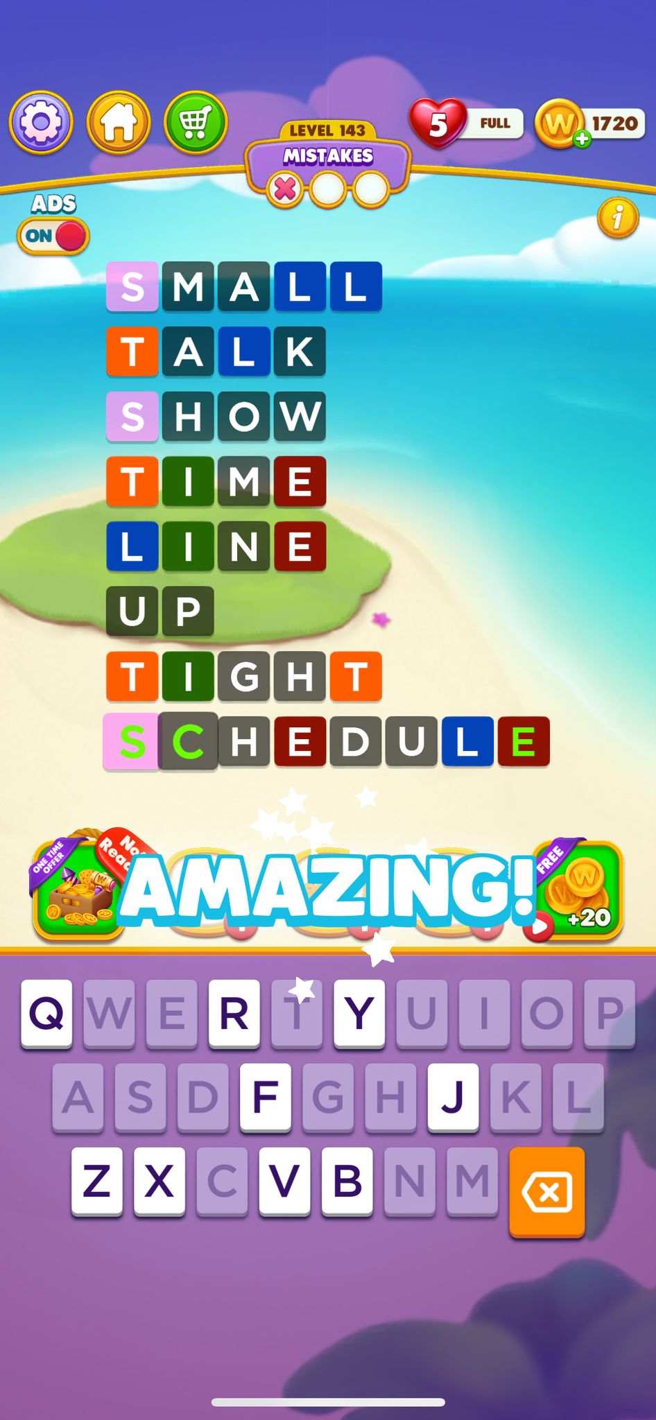 Word Chain Level 143