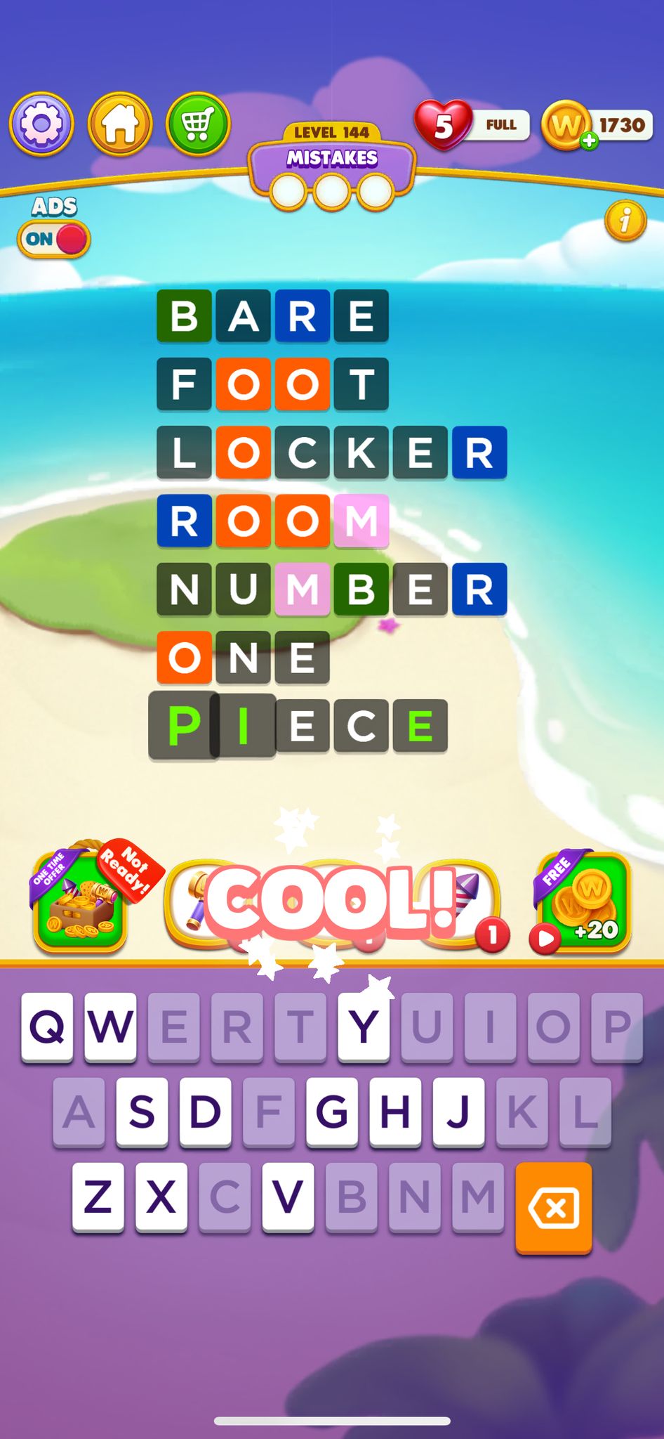 Word Chain Level 144