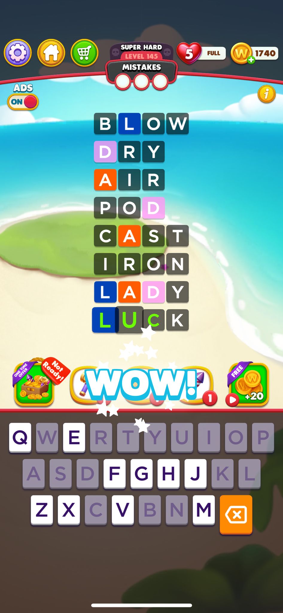 Word Chain Level 145