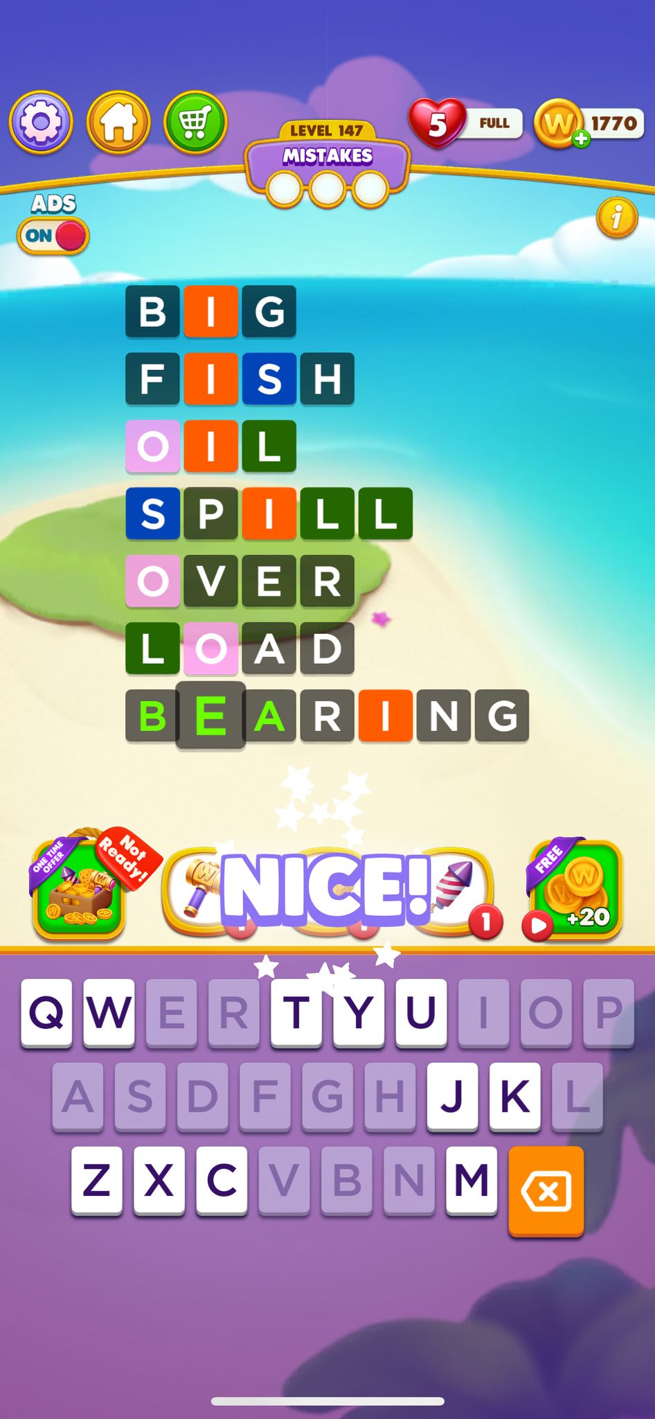Word Chain Level 147