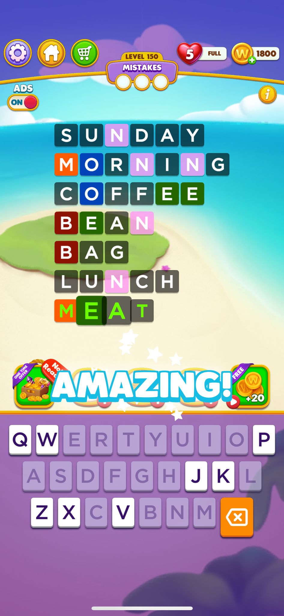 Word Chain Level 150